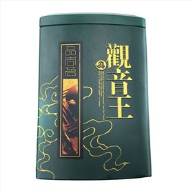 观音王茶叶铁罐