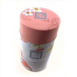双盖圆形茶叶铁罐