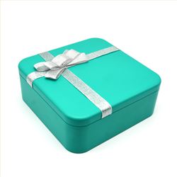 Tiffany蓝礼品包装铁盒