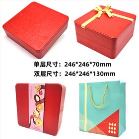 春节礼品铁盒尺寸