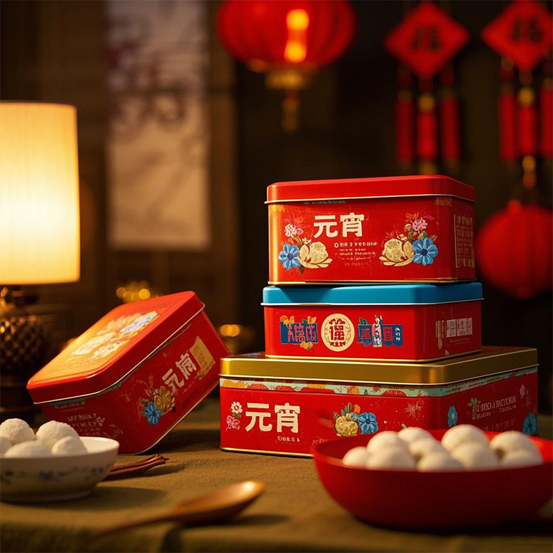 元宵节礼品铁盒