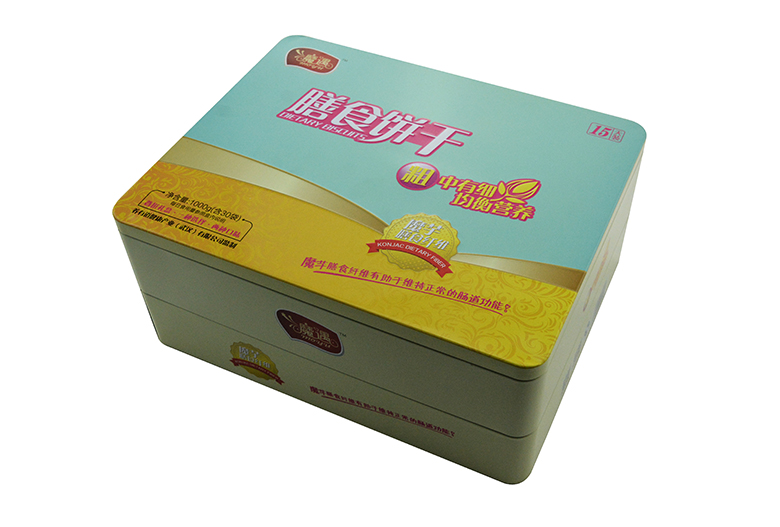 长方形饼干铁盒 长方形饼干铁盒
