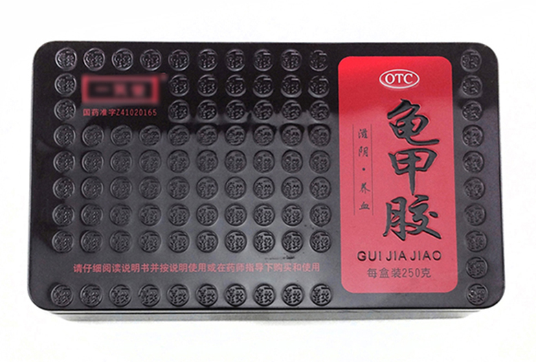 龟苓膏保健品铁盒