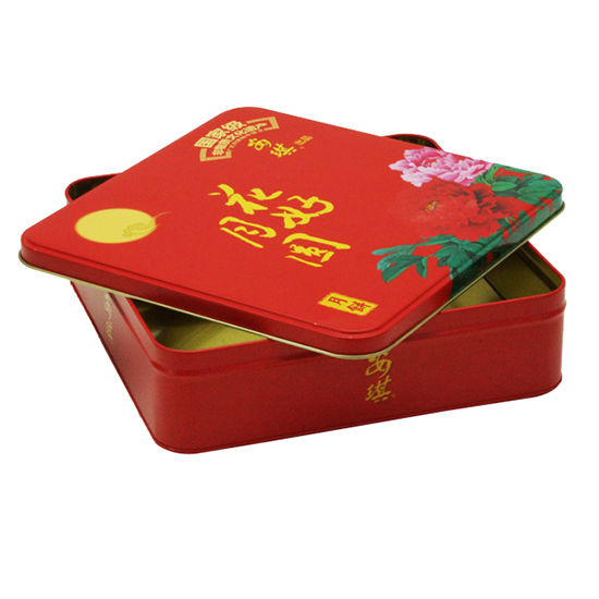 方形月饼铁盒