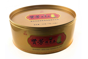 椭圆形佛手茶铁罐 椭圆形佛手茶铁罐