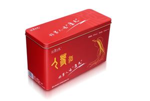 人参保健品铁盒