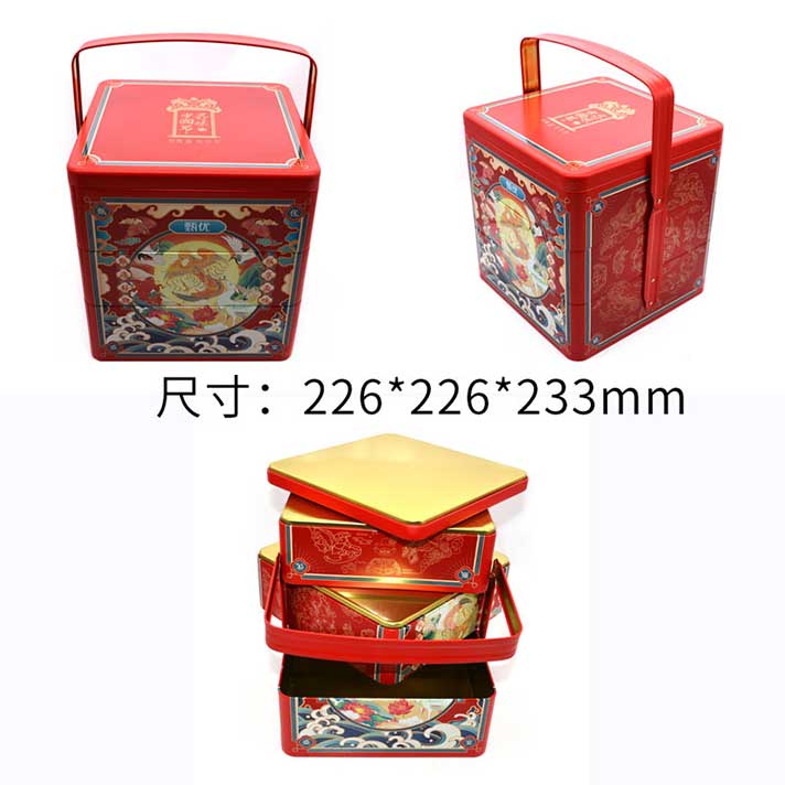 三层礼品铁盒尺寸