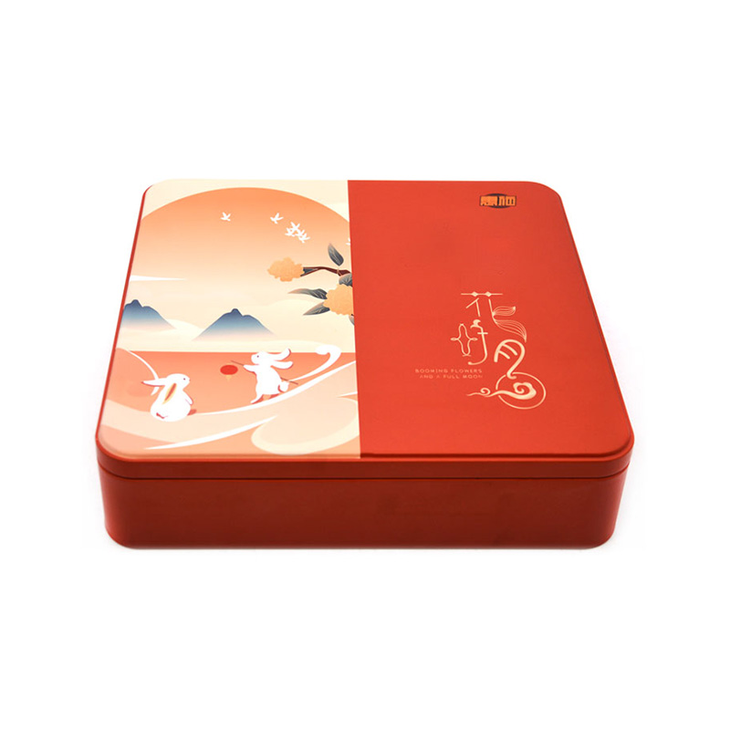 四个装月饼铁盒 四个装月饼铁盒