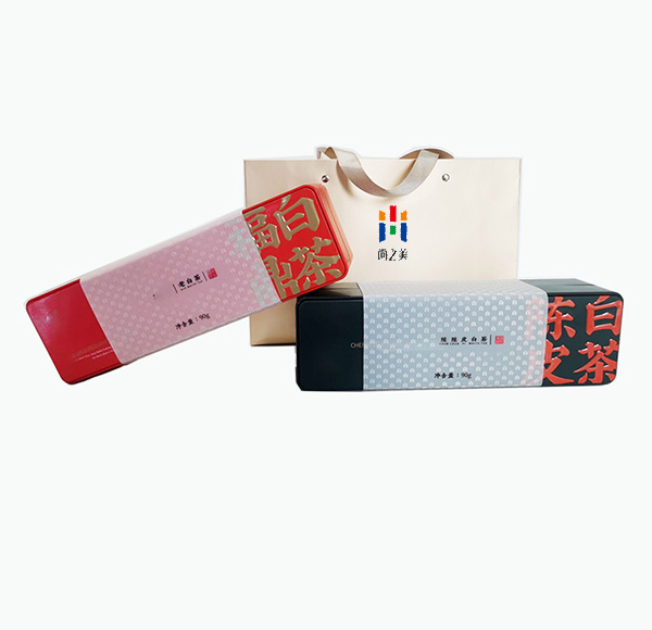 陈皮白茶铁盒礼盒