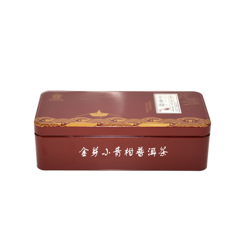 金芽小青柑普洱茶铁盒